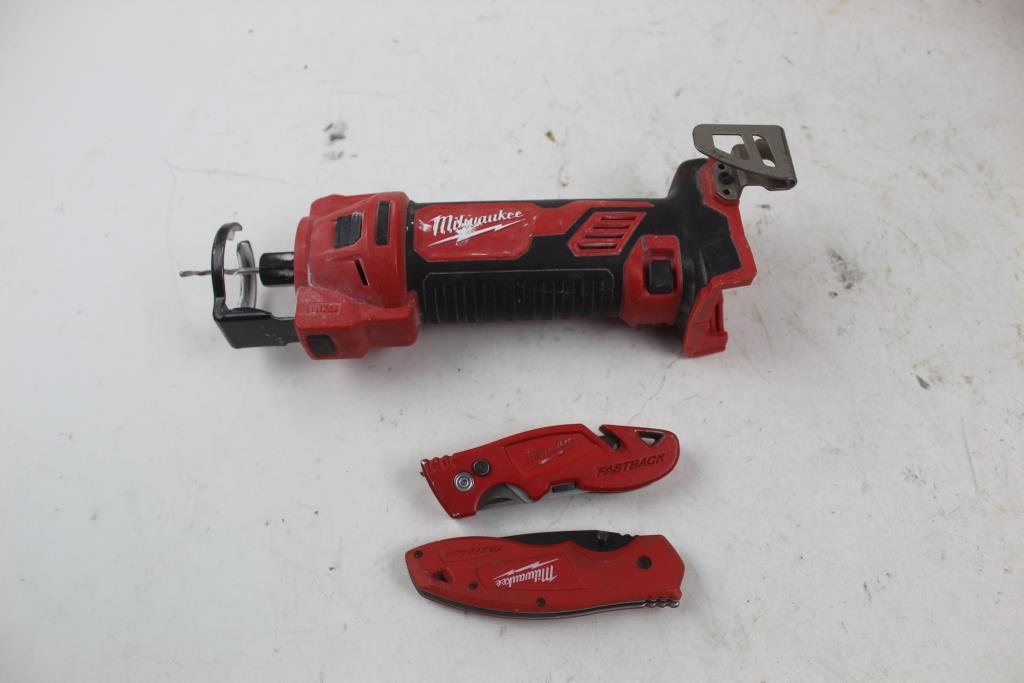 Milwaukee 262720 Cordless Cut Out Tool (Tool Only), Milwaukee Knives
