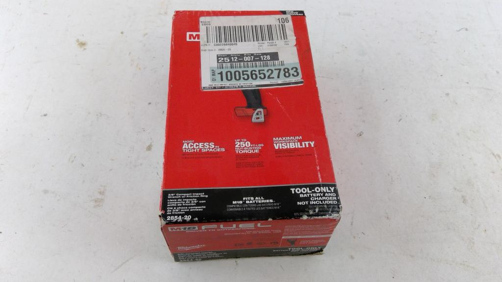 Milwaukee 3/8" Compact Impact Wrench W/ Friction Ring