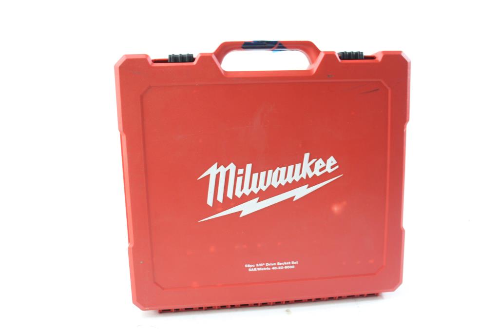 Milwaukee 3/8" Drive Socket Set Property Room