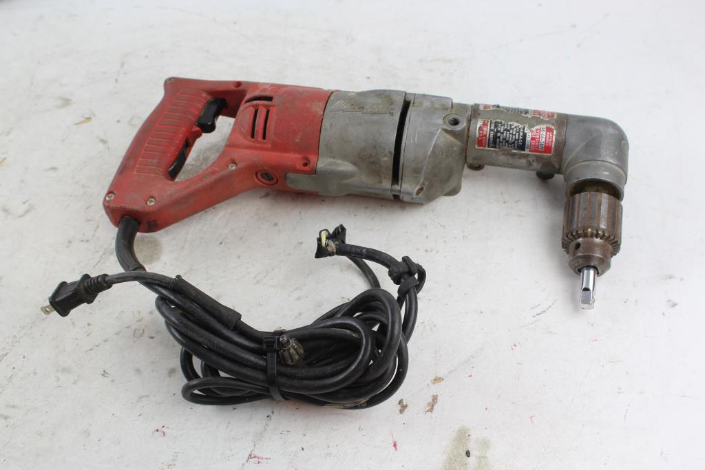 Milwaukee 48062871 Heavy Duty Angle Drill Driver Property Room