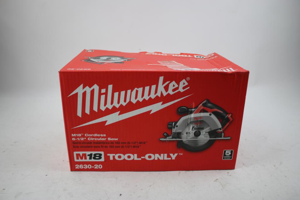 Milwaukee 6-1/2" Cordless M18 Circular Saw