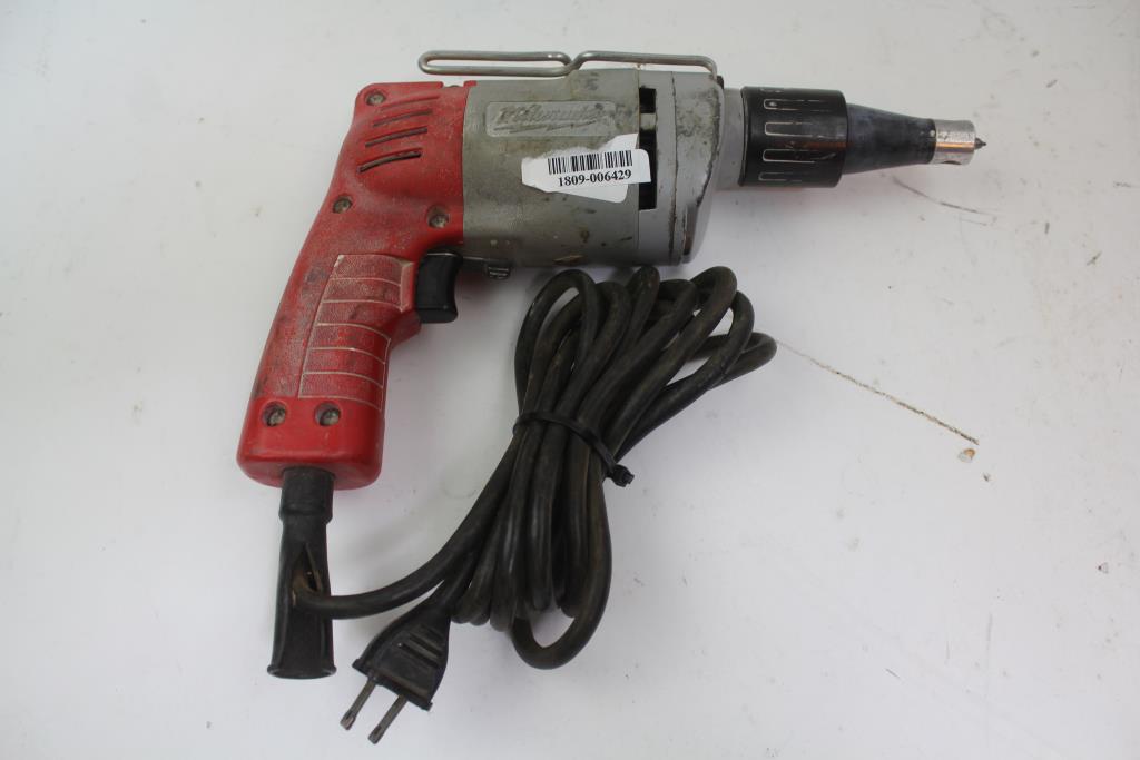 Milwaukee 67581 Corded Drywall Screwdriver Property Room