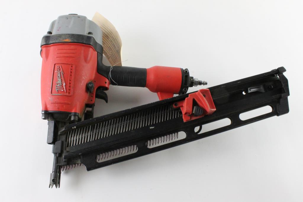 Milwaukee Air Round Head Framing Nailer Property Room