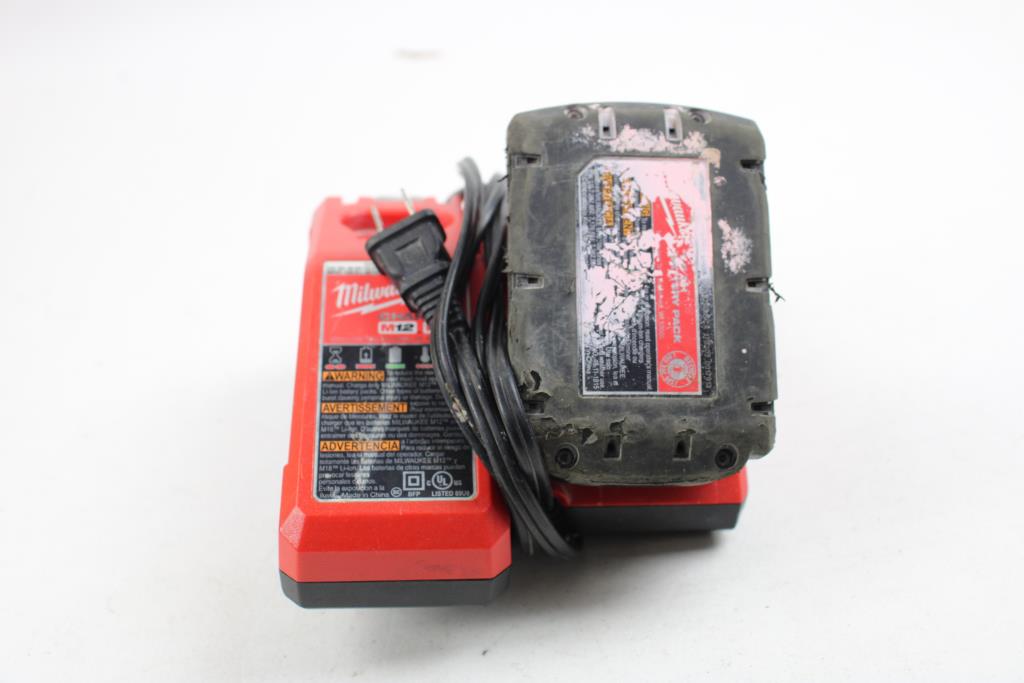 Milwaukee Battery And Charger