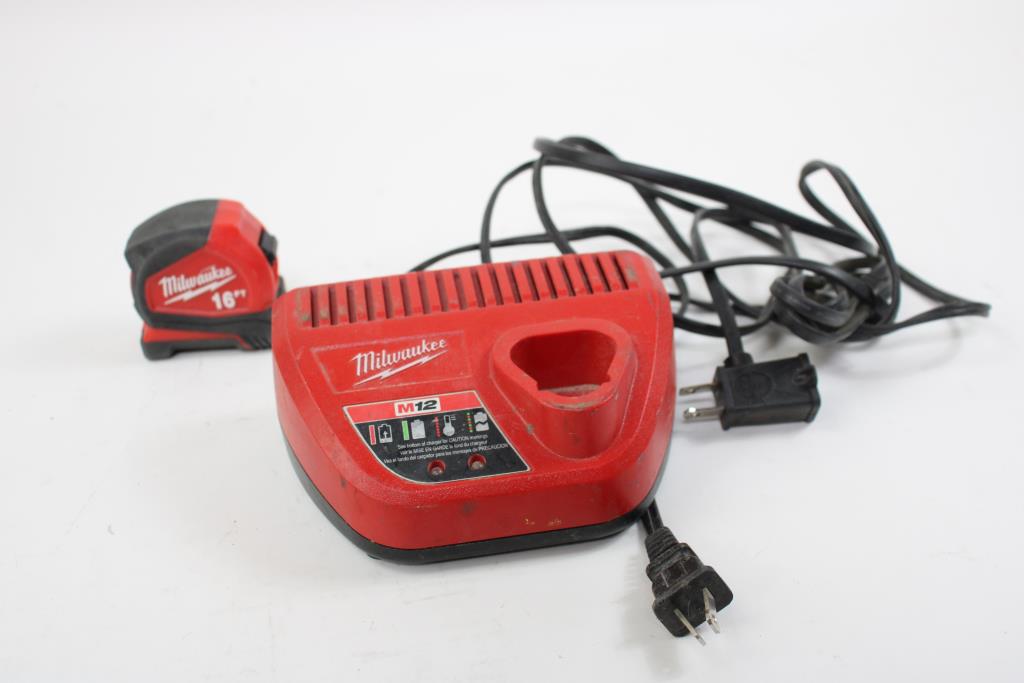 Milwaukee Battery Charger, 3 Pieces Property Room