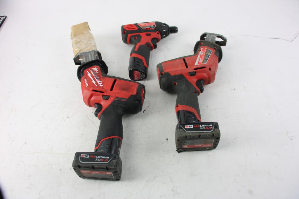 Milwaukee Bulk Power Tool Lot Property Room