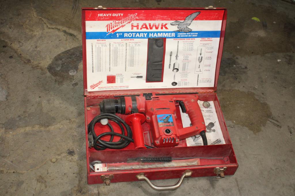 Milwaukee Corded Rotary Hammer Property Room