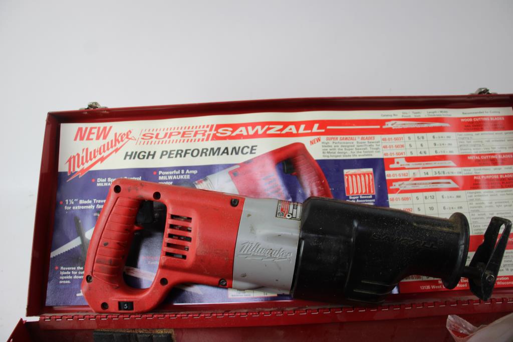 Milwaukee Corded Super Sawzall, 6527 | Property Room