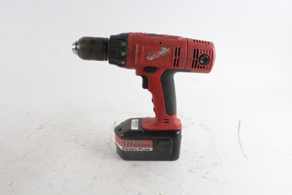 Milwaukee Cordless Drill Property Room