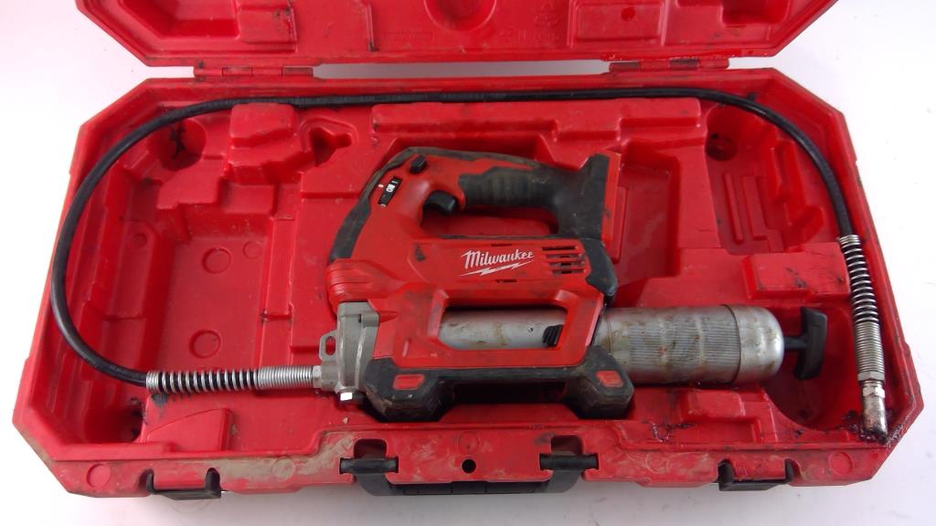 Milwaukee Cordless Grease Gun Property Room