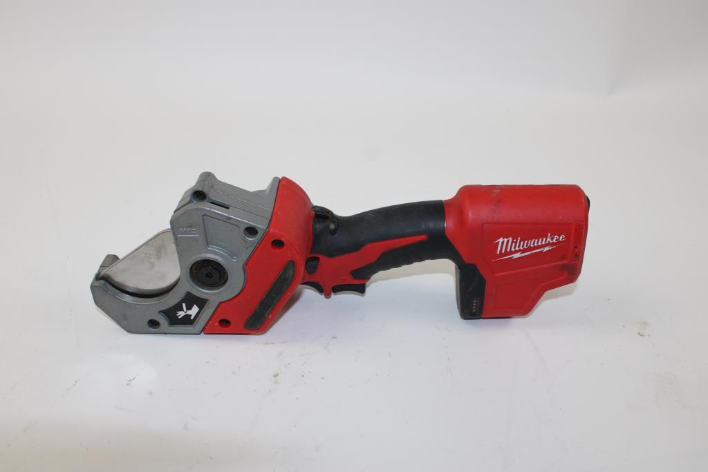 Milwaukee Cordless Plastic Pipe Shear 247020 Tool Only Property Room