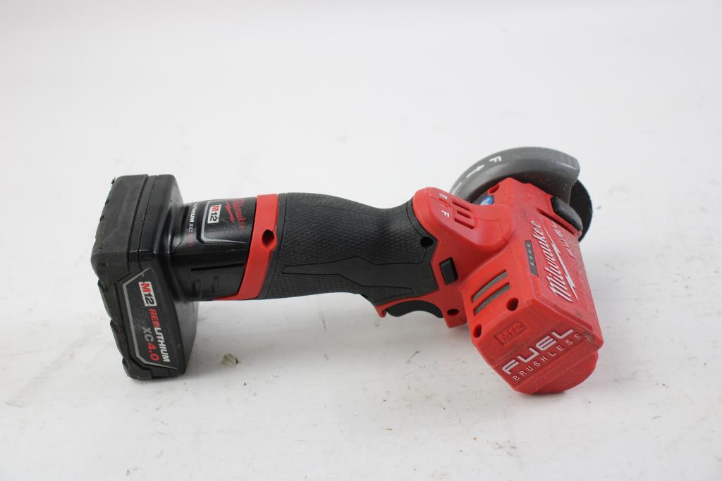 Milwaukee CutOff Tool Property Room