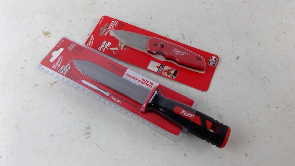 Milwaukee Duct Knife And More 2 Pieces