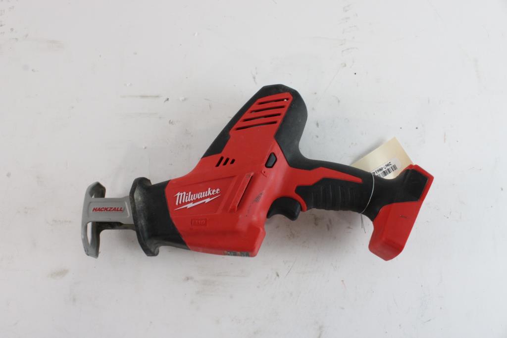 Milwaukee Hackzall Reciprocating Saw Property Room