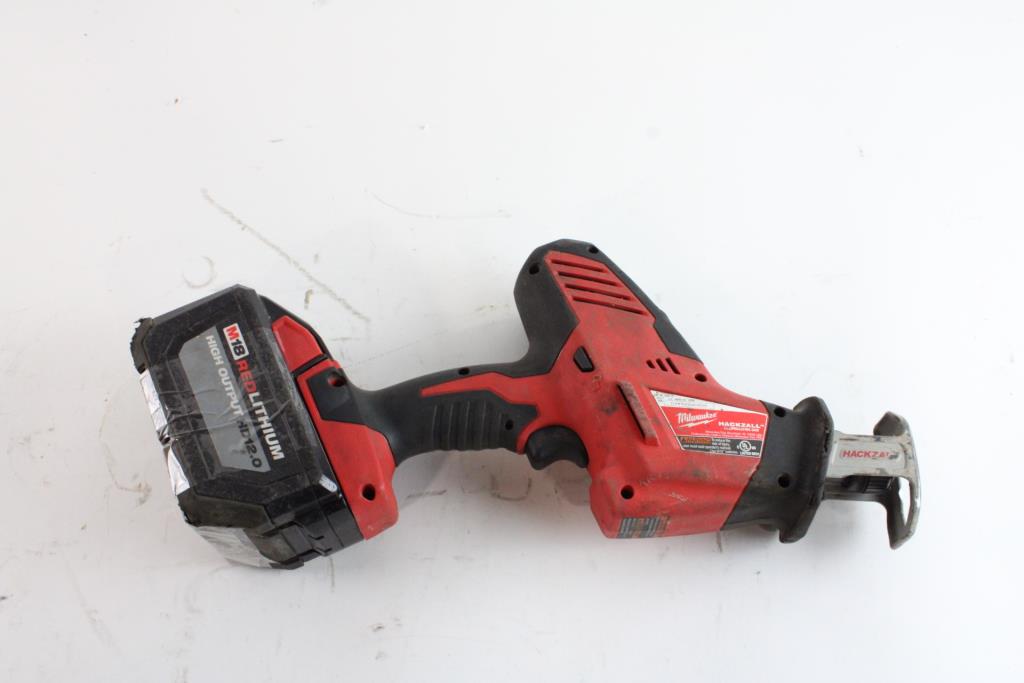 Milwaukee Hackzall Reciprocating Saw Property Room