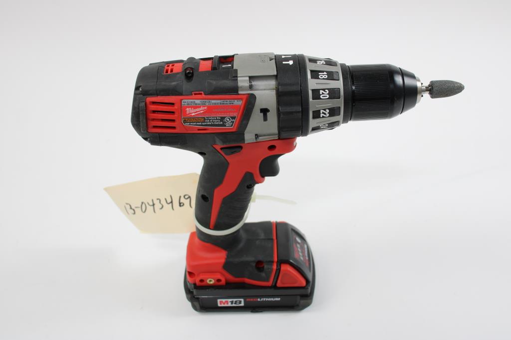 Milwaukee Hammer Drill Property Room