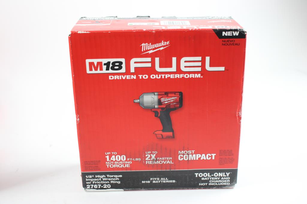 Milwaukee High Torque Impact Wrench W/ Friction Ring Property Room