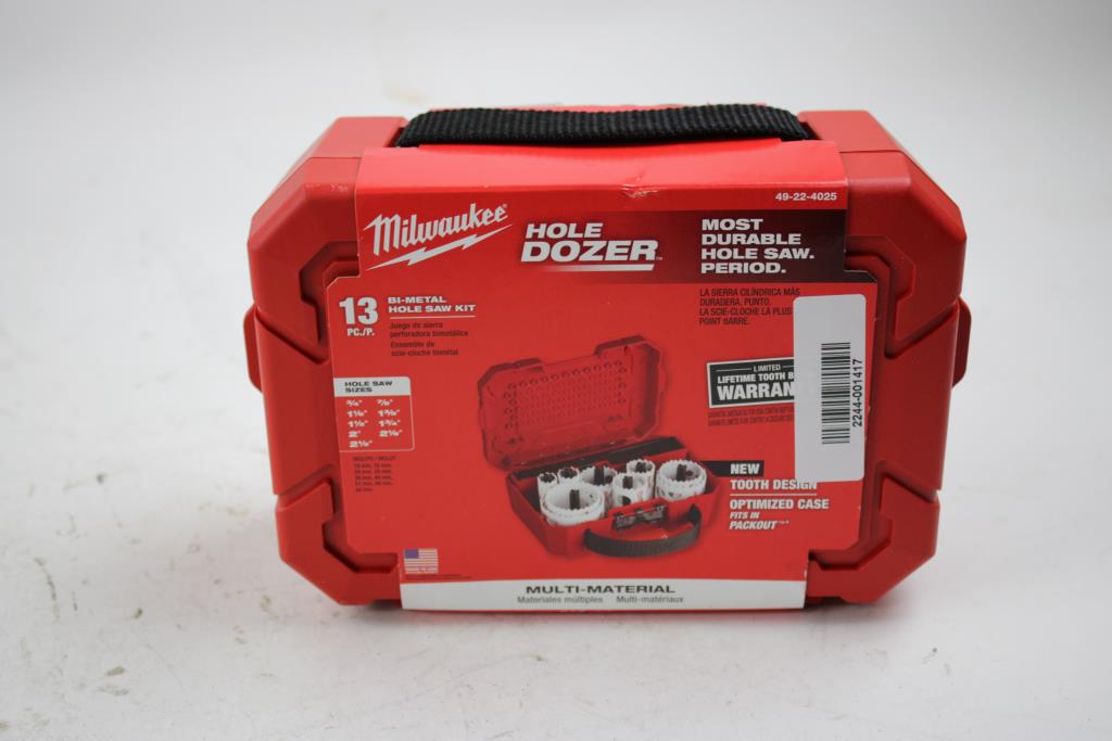 Milwaukee Hole Dozer Bi-Metal Hole Saw Kit