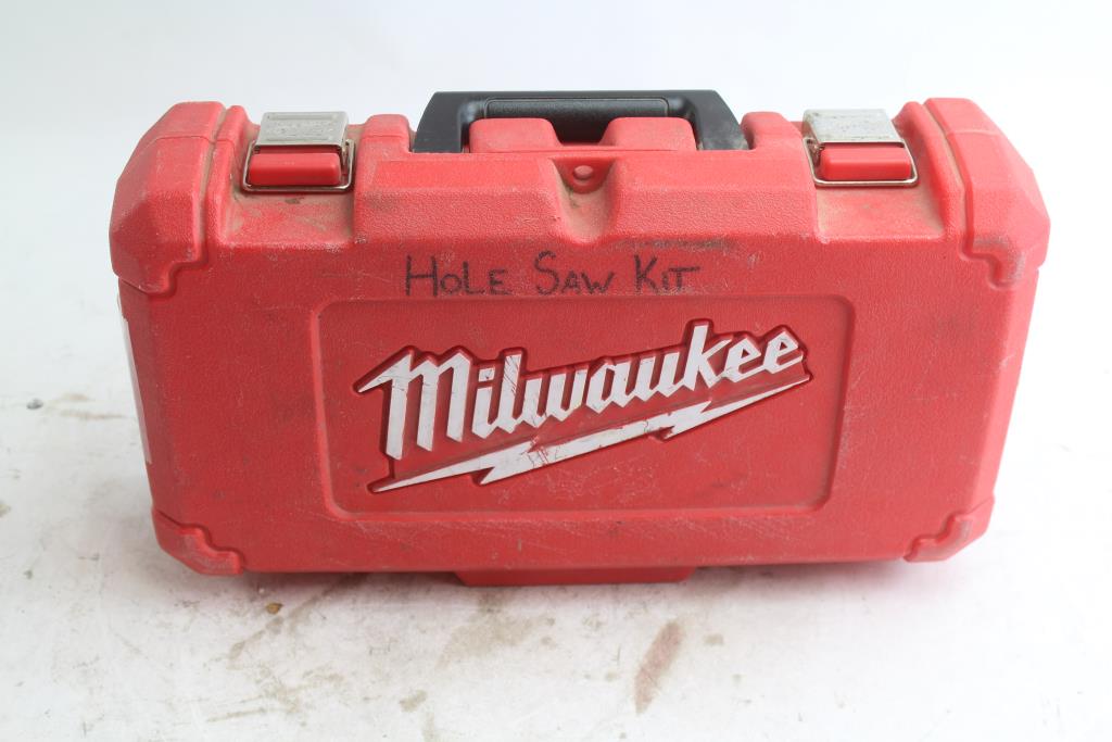 Milwaukee Hole Saw Attachment Kit 15 Pieces Property Room