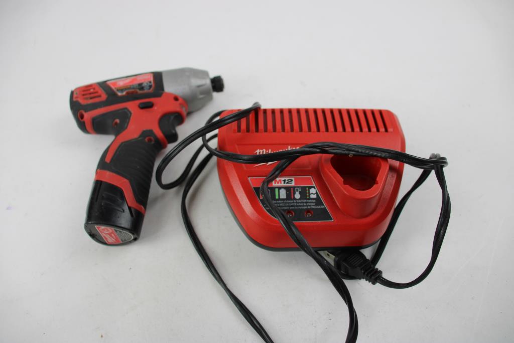 Milwaukee Impact Driver And Charger