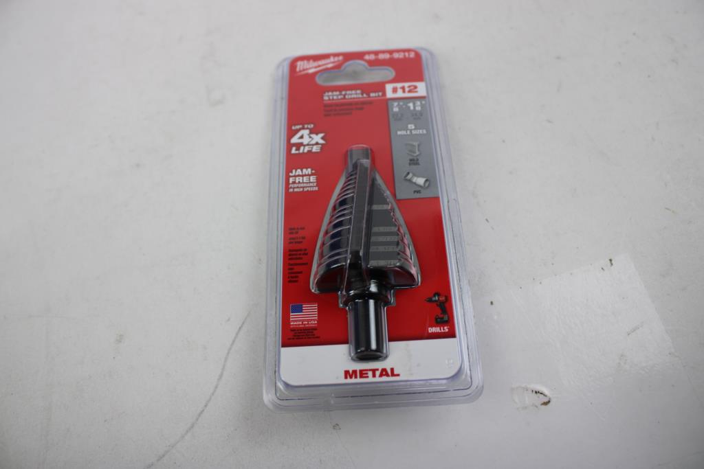 Milwaukee Jam-free Step Drill Bit