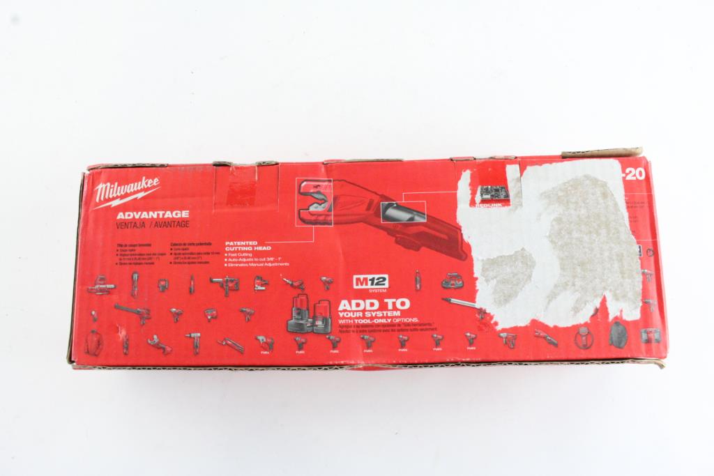 Milwaukee M12 Cordless Copper Tubing Cutter Property Room