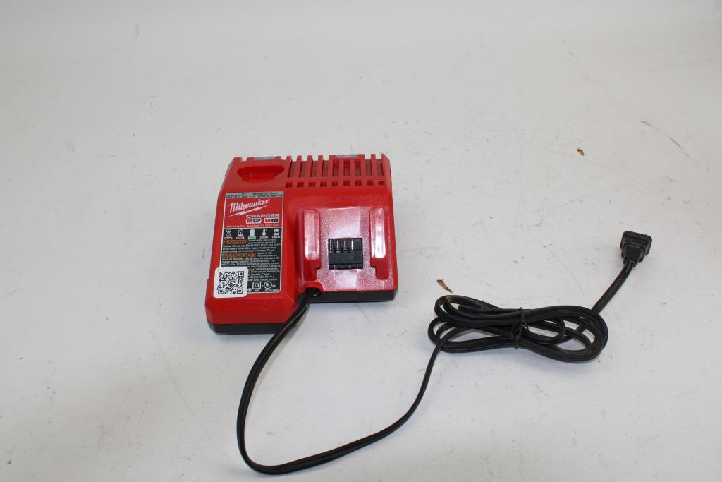 Milwaukee M12 & M18 Battery Charger Property Room