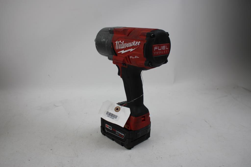 M Torque Paper Milwaukee M18 Fuel High Torque Impact Wrench - PropertyRoom.com
