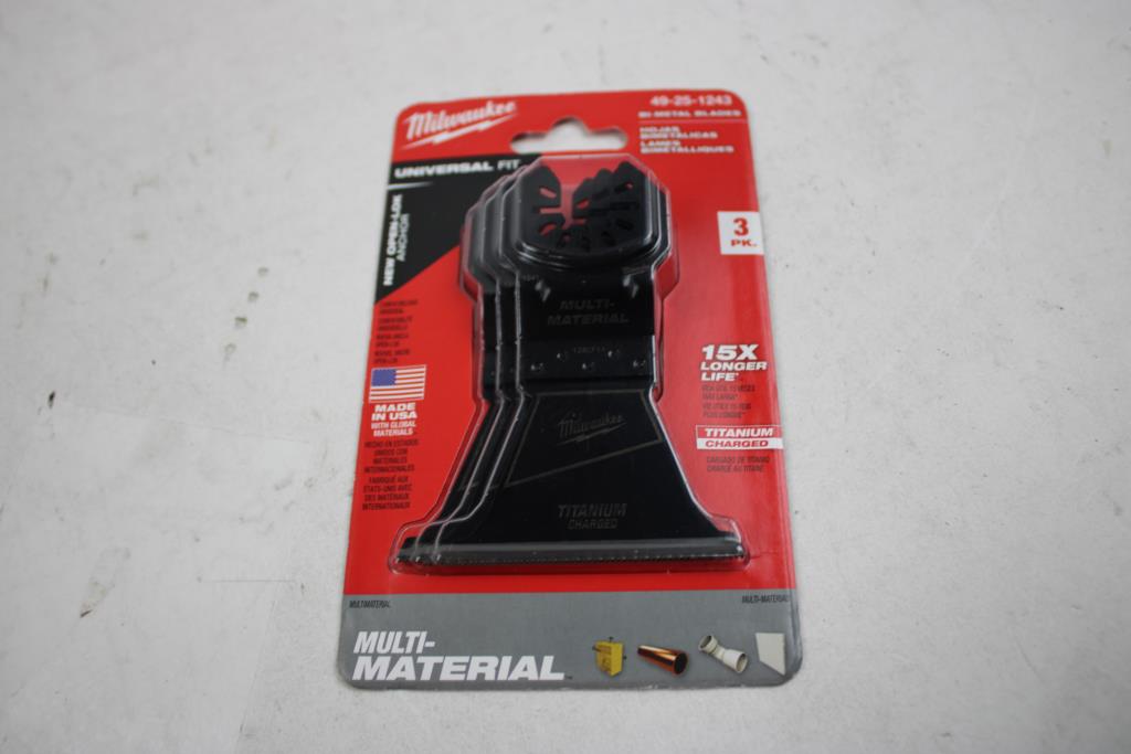 Milwaukee Multi-Material Bi-Metal Blades