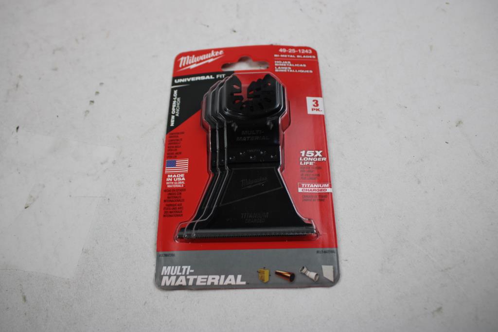 Milwaukee Multi-Material Bi-Metal Blades