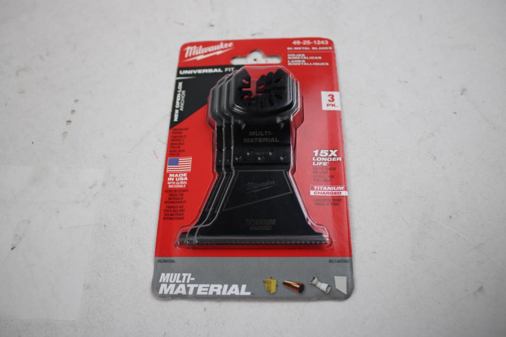 Milwaukee Multi-Material Bi-Metal Blades
