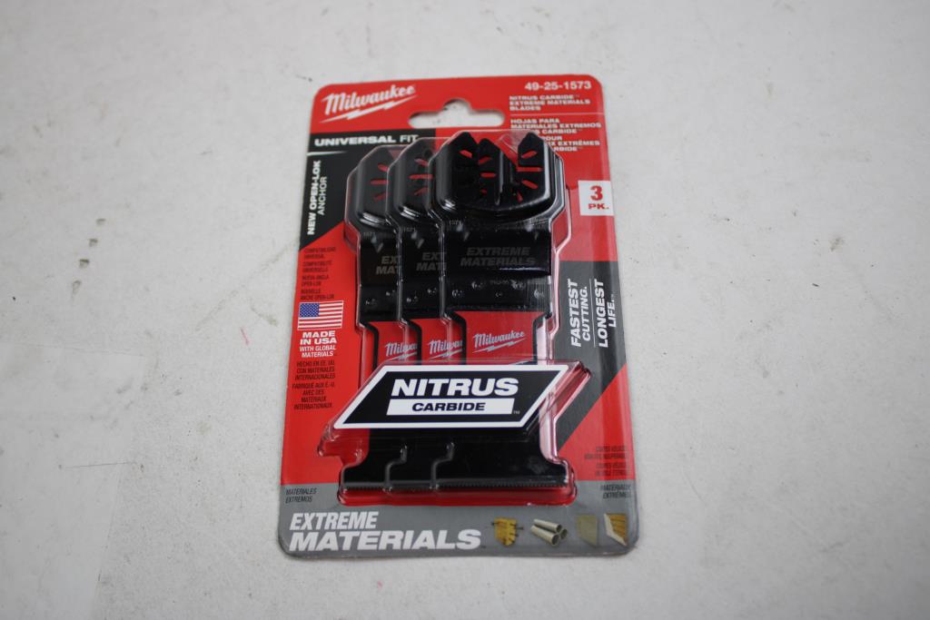 Milwaukee Nitrus Carbide Extreme Materials Blades