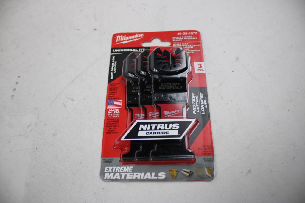 Milwaukee Nitrus Carbide Extreme Materials Blades