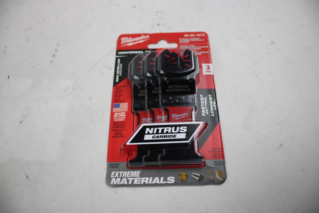Milwaukee Nitrus Carbide Extreme Materials Blades