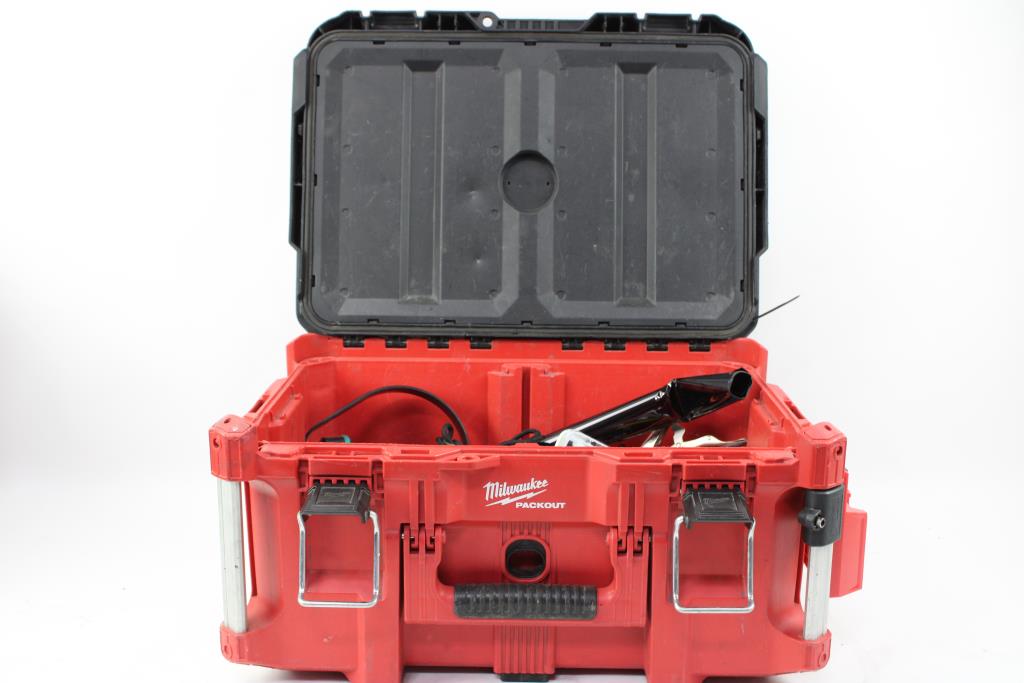 Milwaukee Packout Box With Misc Tools