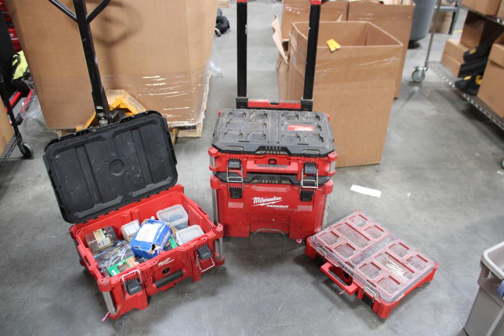 Milwaukee Packout Boxes With Screws And More