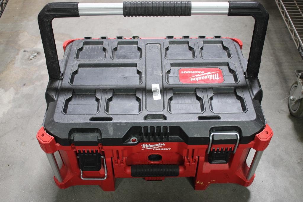 Milwaukee, Packout Tool Box With Tools And Samsung Phone