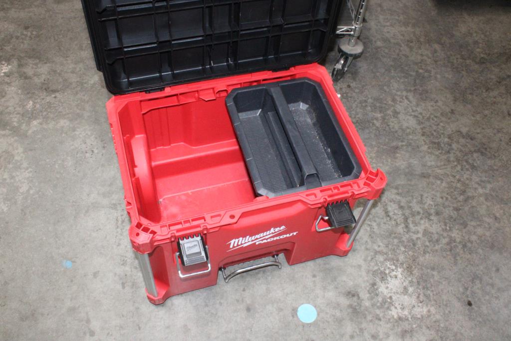 Milwaukee Packout Trolley Travel Storage Box Property Room