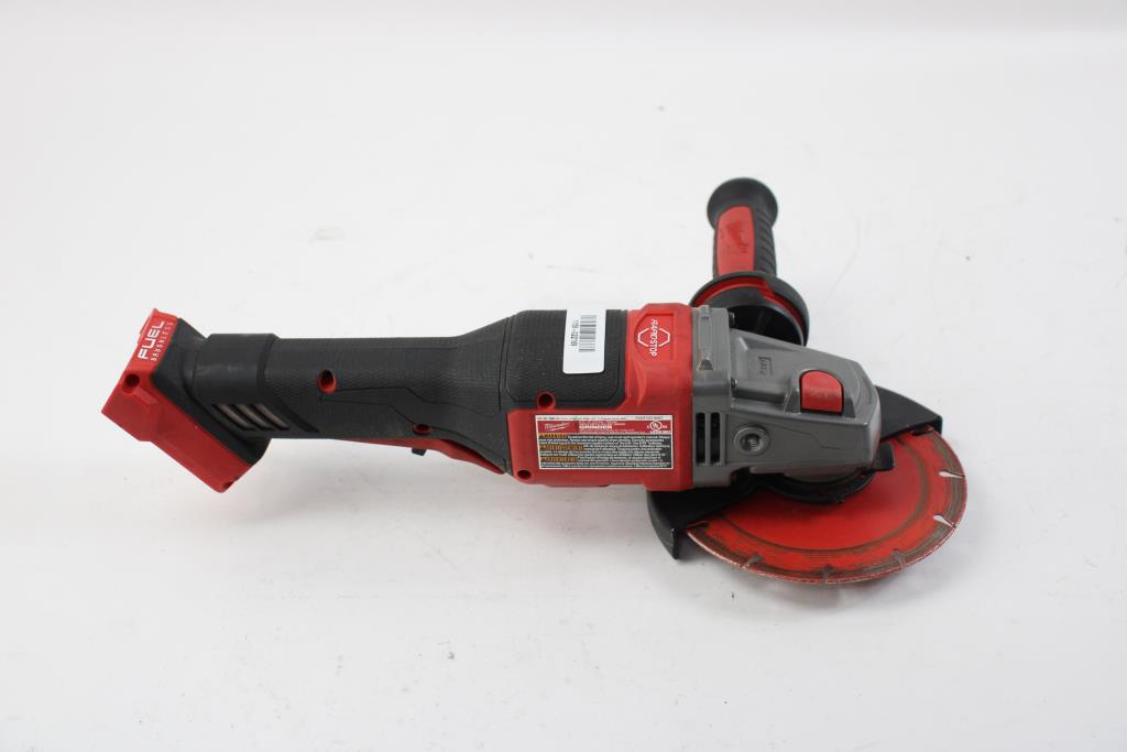 Milwaukee Paddle Switch, No Lock, Braking Grinder Property Room