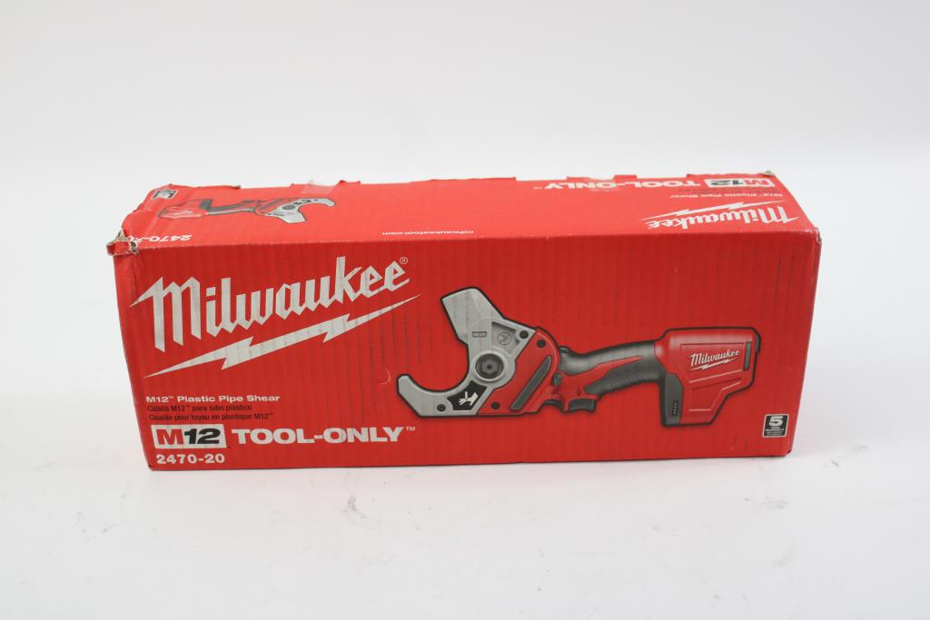 Milwaukee pipe shear Clearance