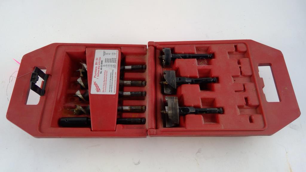 Milwaukee Plumbers Bit Kit