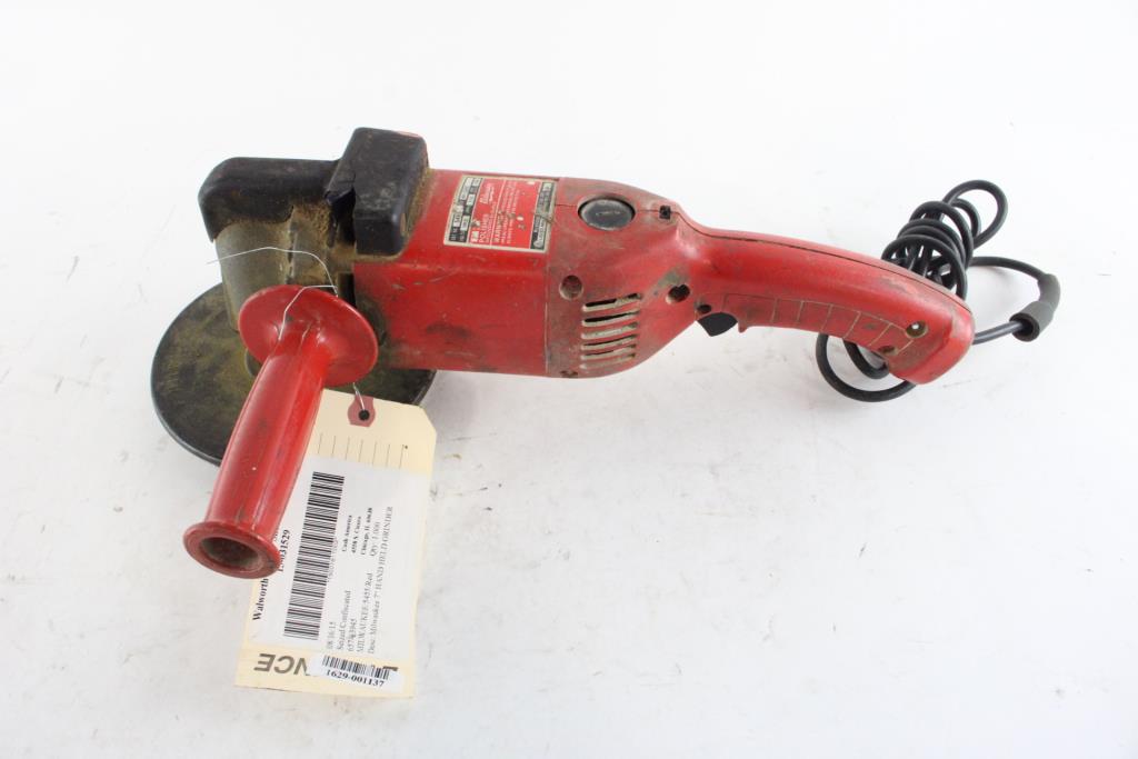 Milwaukee Polisher Property Room