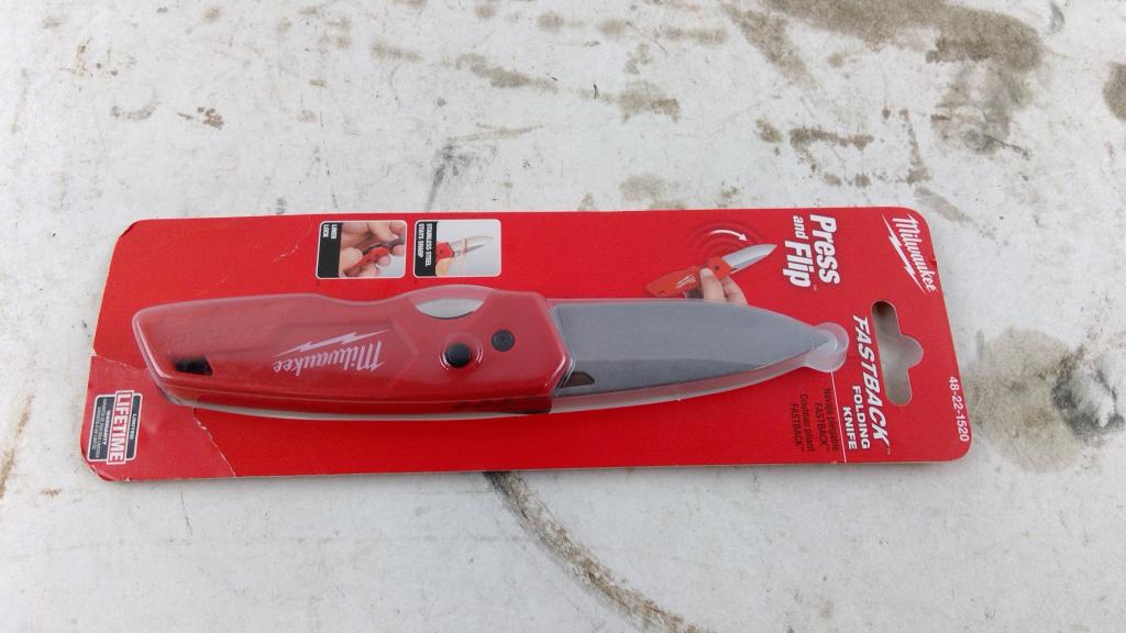 Milwaukee Press And Flip Folding Knife