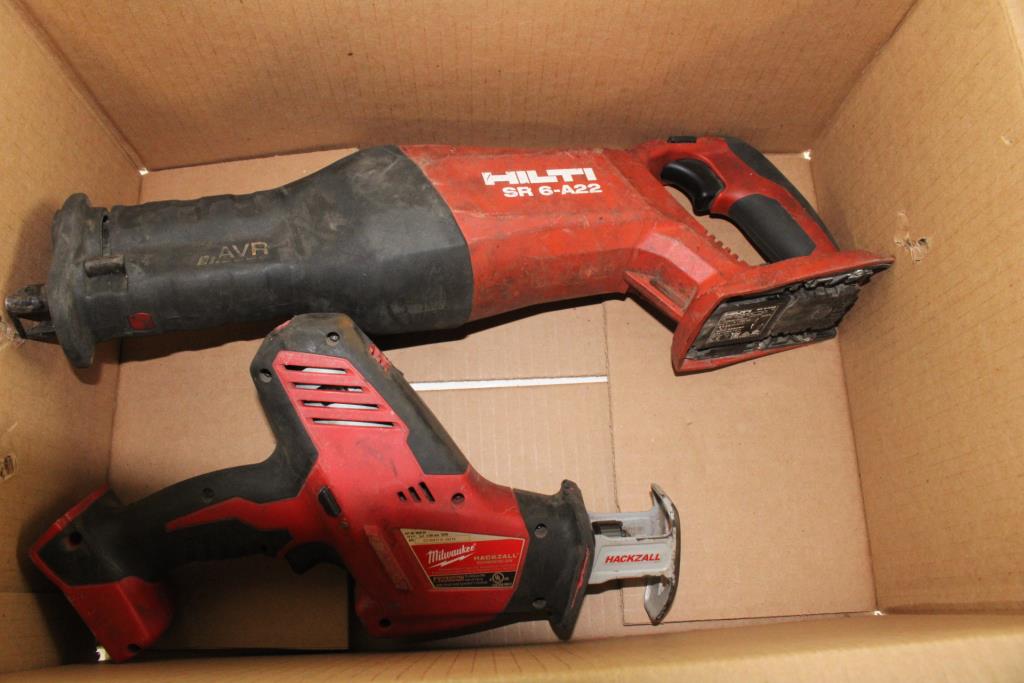 MIlwaukee Reciprocating, Hilti Tools Property Room
