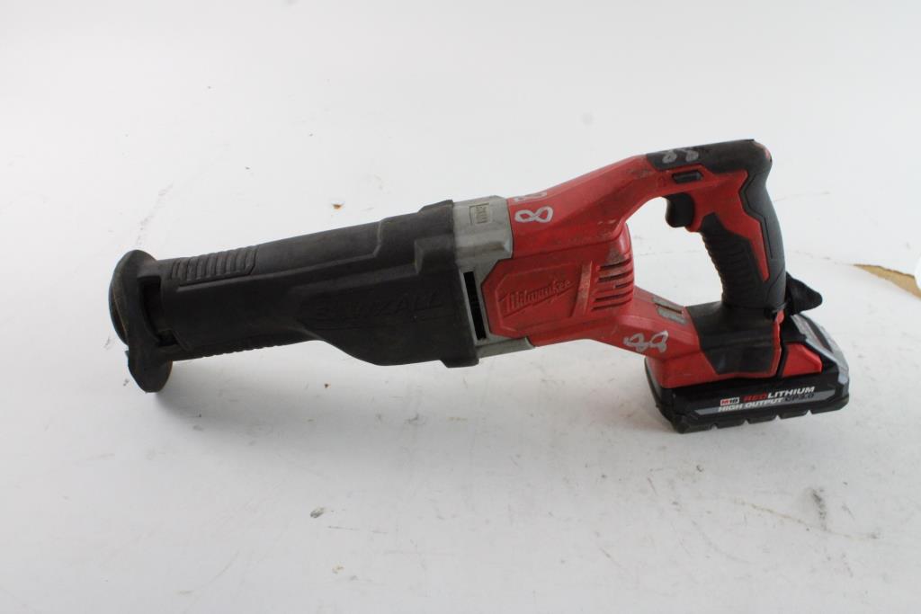 Milwaukee Reciprocating Saw Property Room