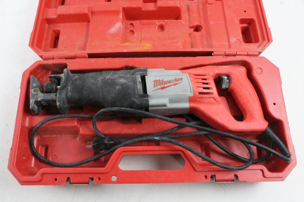 Milwaukee Reciprocating Saw In Case Property Room