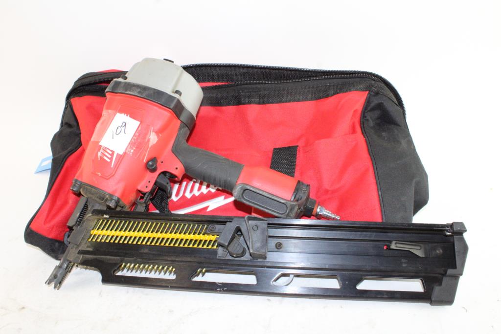 Milwaukee Round Head Framing Nailer Property Room