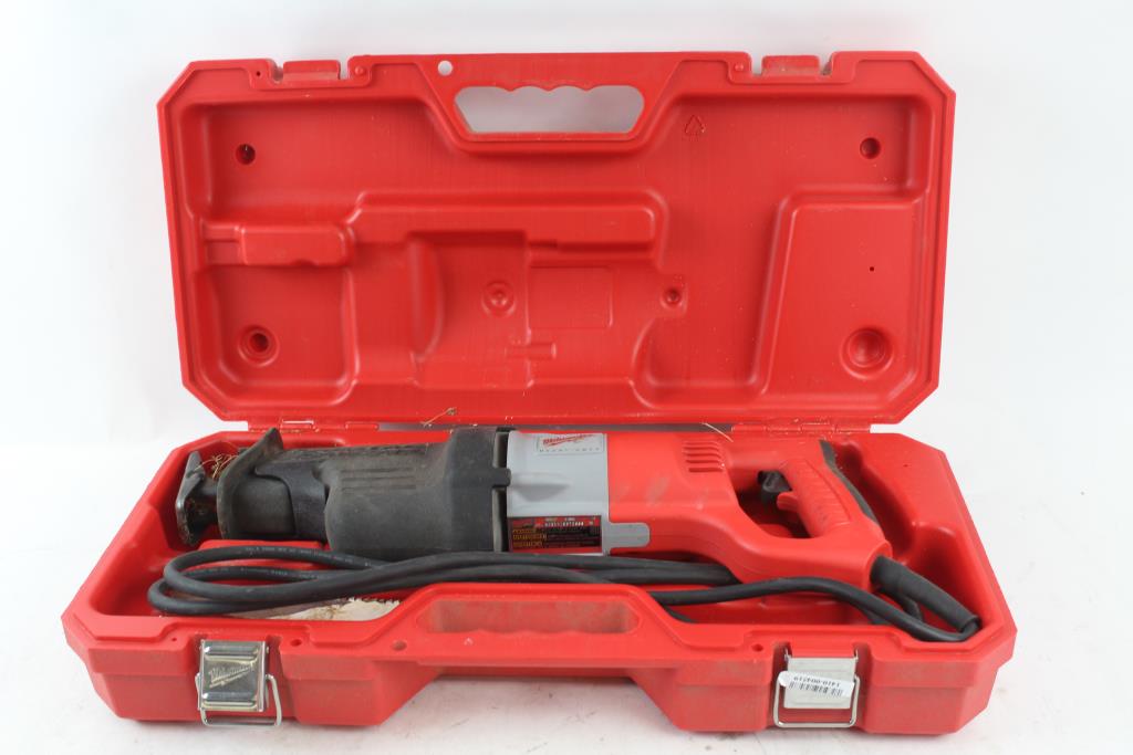 Milwaukee 6520 21 >> Milwaukee Sawzall 6520 21 Reciprocating Saw Property Room Milwaukee 6520 21 >> Milwaukee Sawzall 6520 21 Reciprocating Saw Property Room