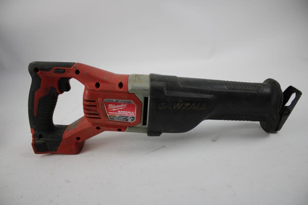 Milwaukee Sawzall Reciprocating Saw, Milwaukee Charger & Battery