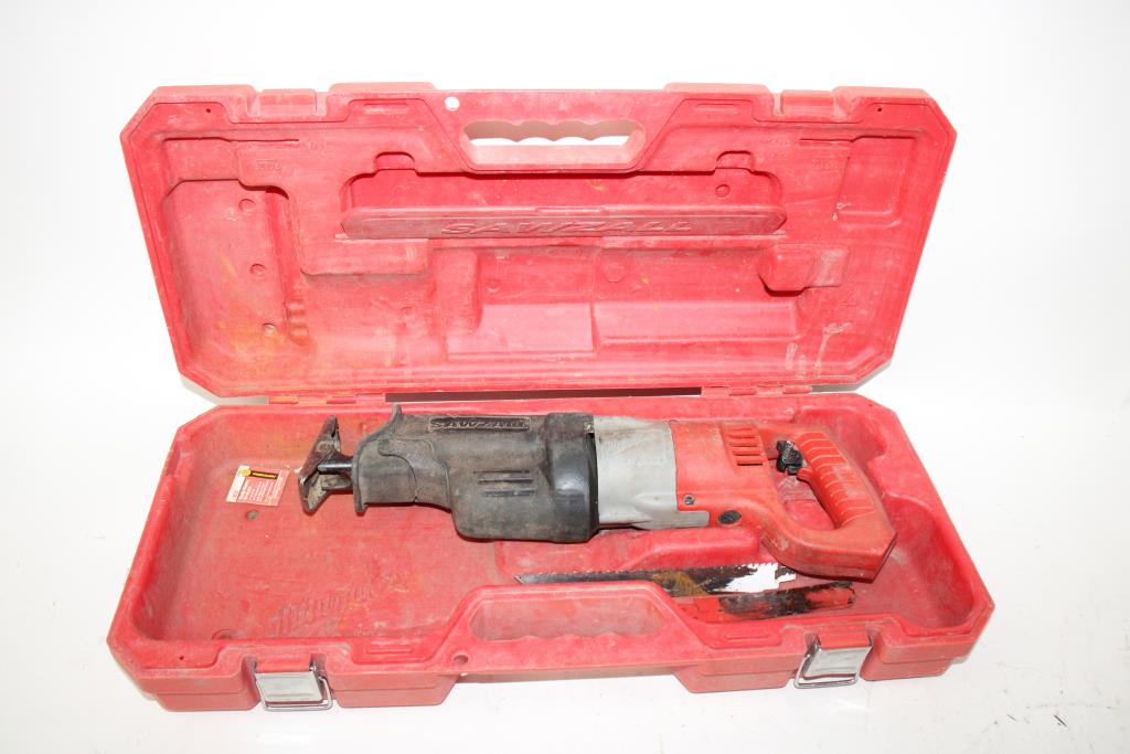 Milwaukee Sawzall Reciprocating Saw With Case ( Tool Only ) Property Room